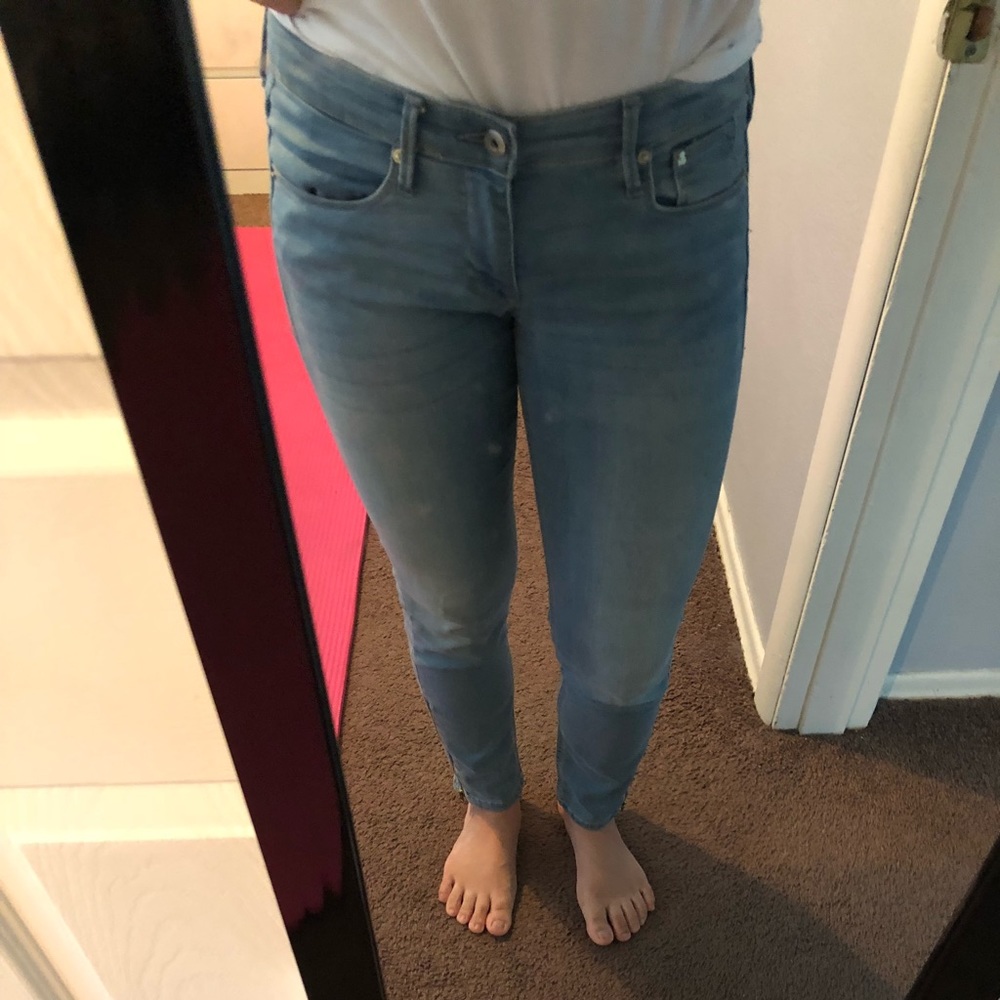 HM Denim Skinny Low Waist Ankle